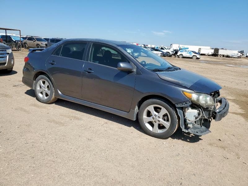 2T1BU4EE3BC630709 - 2011 TOYOTA COROLLA BASE გრაფიტი ფოტო 4
