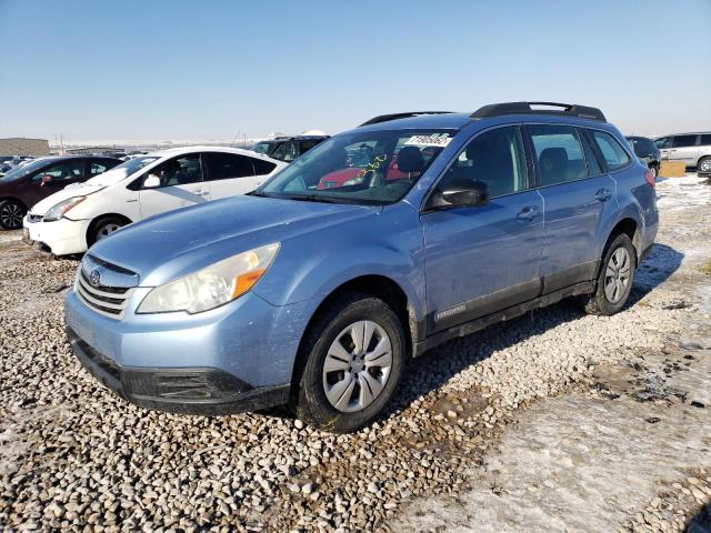 4S4BRBAC1A3368511 - 2010 SUBARU OUTBACK 2.5I BLUE photo 1