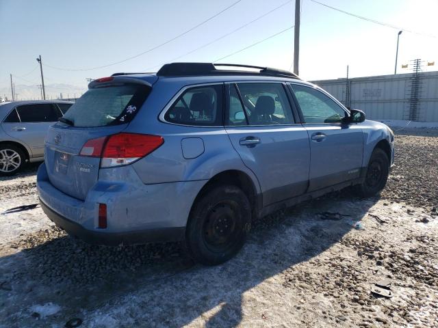 4S4BRBAC1A3368511 - 2010 SUBARU OUTBACK 2.5I BLUE photo 3