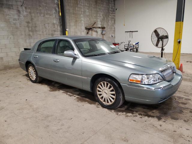 1LNHM82W13Y687014 - 2003 LINCOLN TOWN CAR SIGNATURE TEAL photo 4