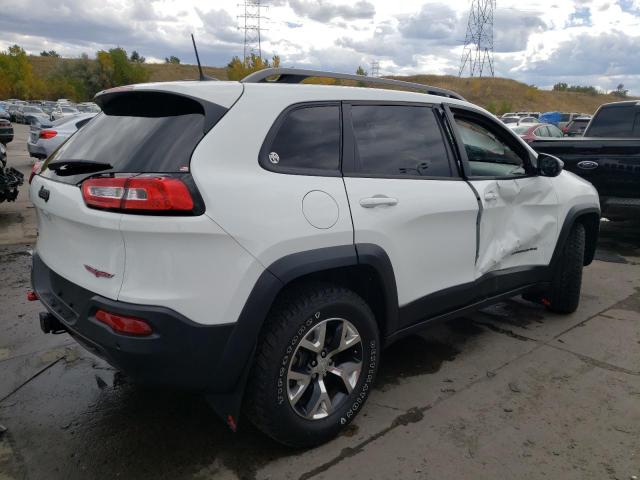1C4PJMBS5GW271662 - 2016 JEEP CHEROKEE TRAILHAWK WHITE photo 3