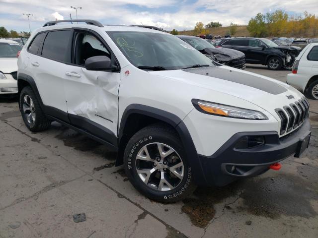 1C4PJMBS5GW271662 - 2016 JEEP CHEROKEE TRAILHAWK WHITE photo 4