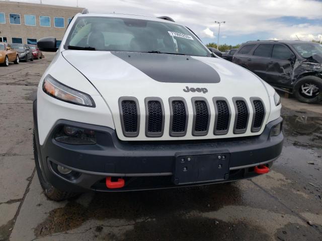 1C4PJMBS5GW271662 - 2016 JEEP CHEROKEE TRAILHAWK WHITE photo 5