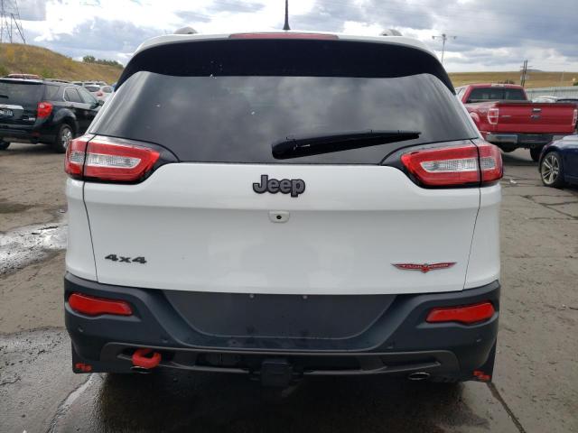 1C4PJMBS5GW271662 - 2016 JEEP CHEROKEE TRAILHAWK WHITE photo 6