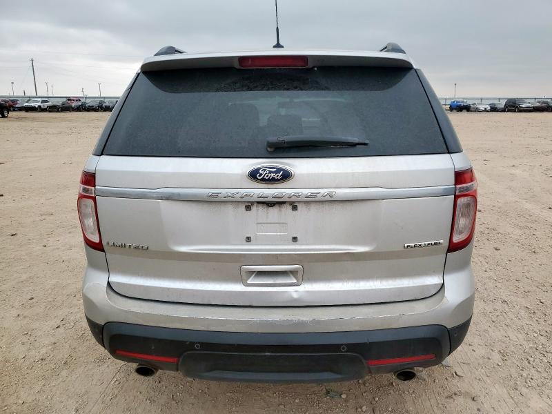 1FM5K7F81FGA04799 - 2015 FORD EXPLORER LIMITED SILVER photo 6