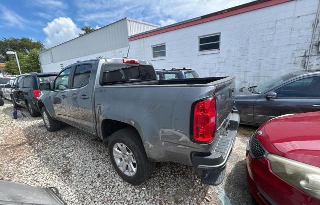 1GCGSCEN6N1106727 - 2022 CHEVROLET COLORADO LT GRAY photo 3
