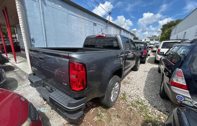 1GCGSCEN6N1106727 - 2022 CHEVROLET COLORADO LT GRAY photo 4