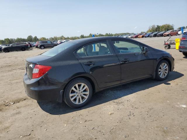 19XFB2F91CE371508 - 2012 HONDA CIVIC EXL BLACK photo 3