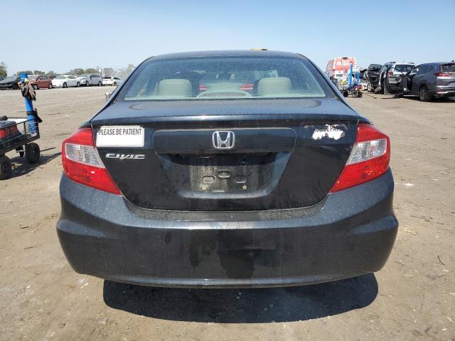 19XFB2F91CE371508 - 2012 HONDA CIVIC EXL BLACK photo 6
