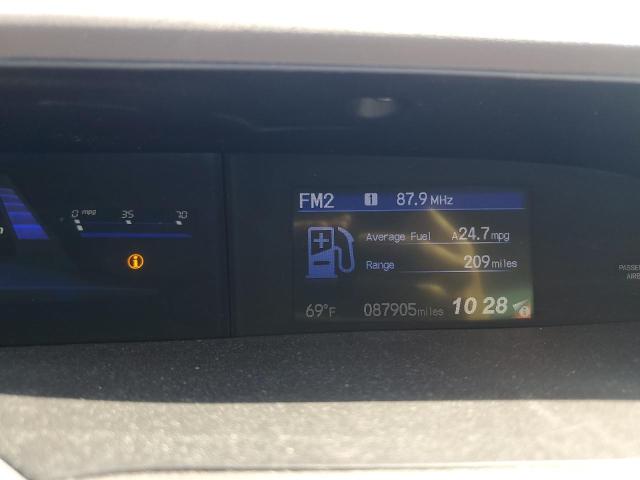 19XFB2F91CE371508 - 2012 HONDA CIVIC EXL BLACK photo 9