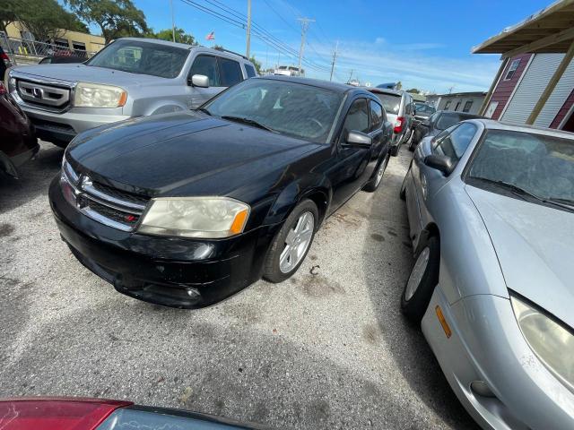 1C3CDZCB9DN661462 - 2013 DODGE AVENGER SXT BLACK photo 2