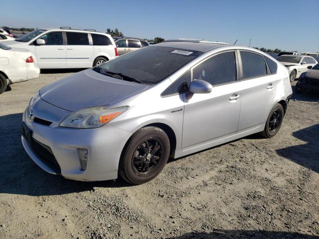 JTDKN3DUXC5439514 - 2012 TOYOTA PRIUS ვერცხლისფერი ფოტო 1