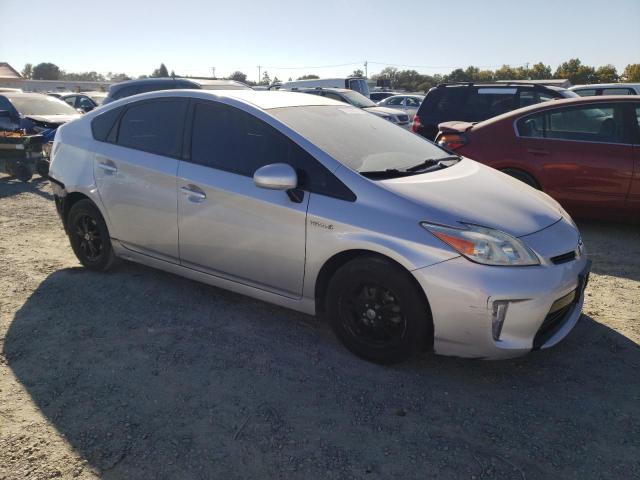 JTDKN3DUXC5439514 - 2012 TOYOTA PRIUS ვერცხლისფერი ფოტო 4