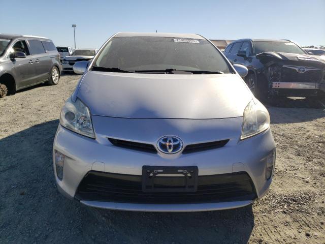 JTDKN3DUXC5439514 - 2012 TOYOTA PRIUS ვერცხლისფერი ფოტო 5