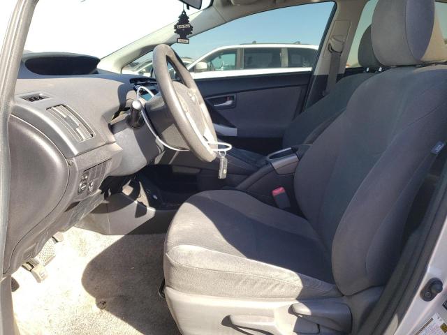 JTDKN3DUXC5439514 - 2012 TOYOTA PRIUS ვერცხლისფერი ფოტო 7
