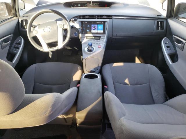 JTDKN3DUXC5439514 - 2012 TOYOTA PRIUS ვერცხლისფერი ფოტო 8