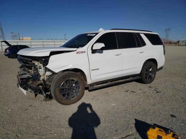 1GNSKPKD3MR116099 - 2021 CHEVROLET TAHOE K1500 Z71 WHITE photo 1