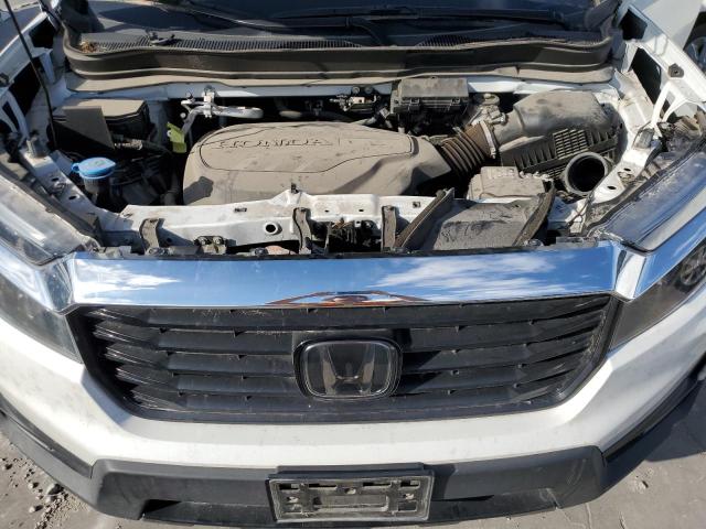 5FPYK3F70NB009090 - 2022 HONDA RIDGELINE RTL WHITE photo 11