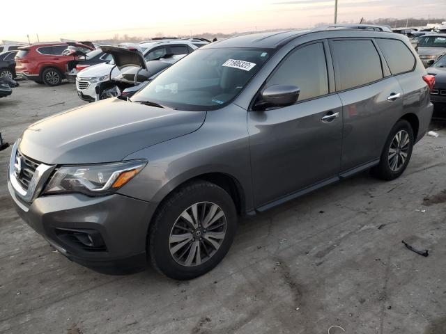 5N1DR2MN5JC602803 - 2018 NISSAN PATHFINDER S 灰色 照片 1