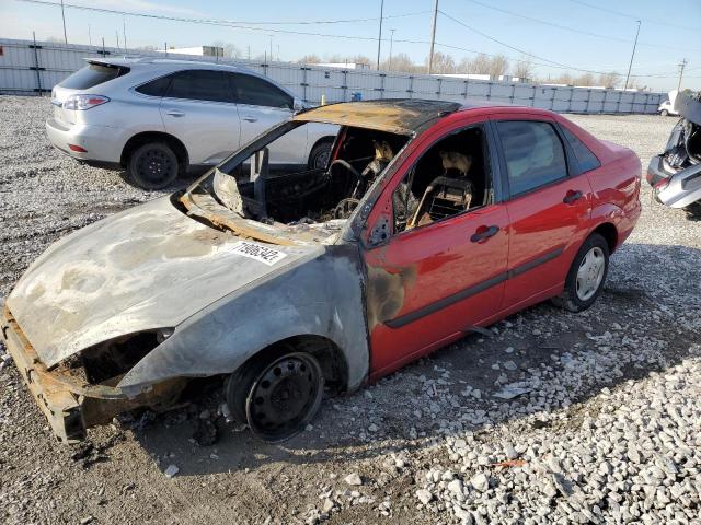 1FAFP33P32W224143 - 2002 FORD FOCUS LX RED photo 1