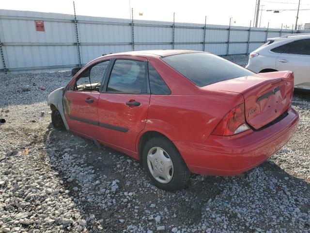 1FAFP33P32W224143 - 2002 FORD FOCUS LX RED photo 2