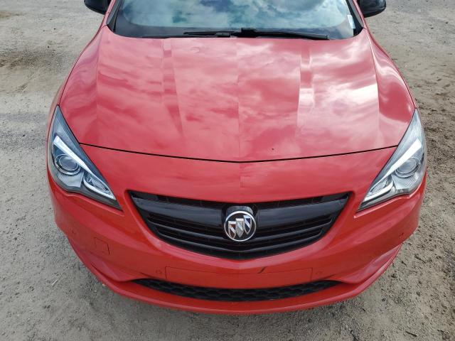 W04WJ3N54KG300805 - 2019 BUICK CASCADA SPORT TOURING RED photo 11