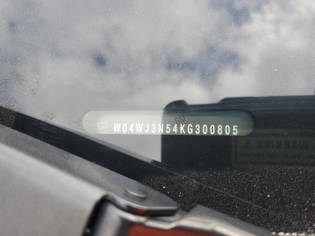 W04WJ3N54KG300805 - 2019 BUICK CASCADA SPORT TOURING RED photo 12