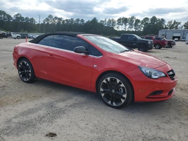 W04WJ3N54KG300805 - 2019 BUICK CASCADA SPORT TOURING RED photo 4
