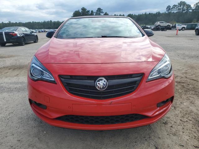 W04WJ3N54KG300805 - 2019 BUICK CASCADA SPORT TOURING RED photo 5