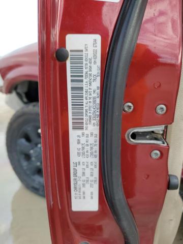 3C6UD5NL4CG189295 - 2012 DODGE RAM 2500 LARAMIE RED photo 12