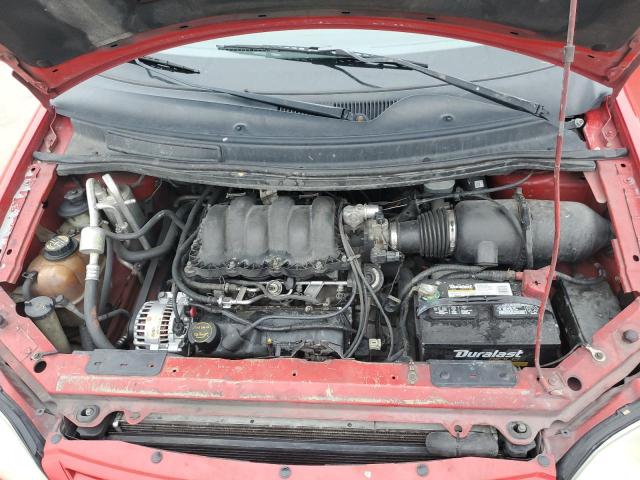 2FMZA51431BB90231 - 2001 FORD WINDSTAR LX RED photo 12