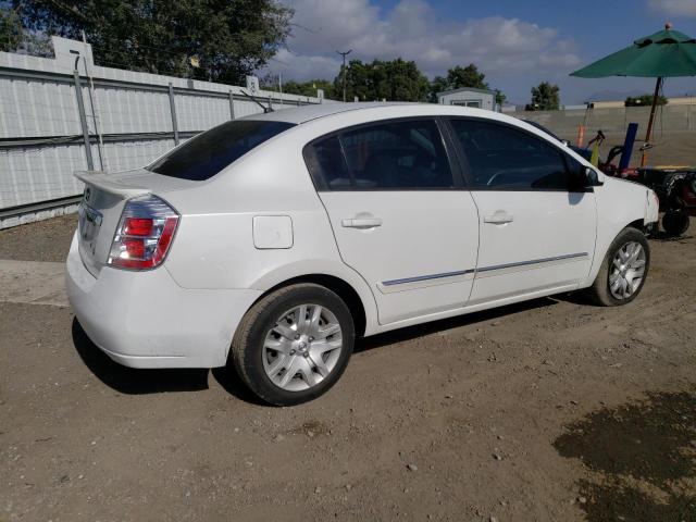 3N1AB6AP2CL742634 - 2012 NISSAN SENTRA 2.0 WHITE photo 3