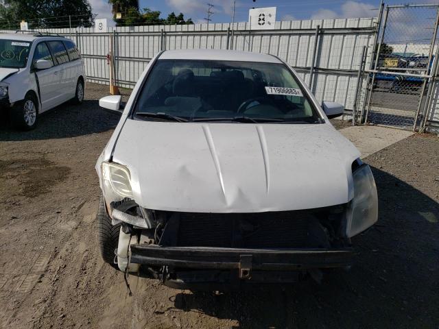 3N1AB6AP2CL742634 - 2012 NISSAN SENTRA 2.0 WHITE photo 5