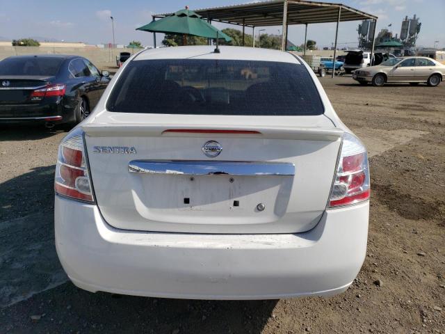 3N1AB6AP2CL742634 - 2012 NISSAN SENTRA 2.0 WHITE photo 6