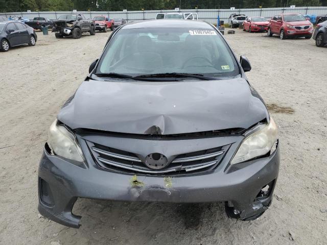 2T1BU4EE4DC016562 - 2013 TOYOTA COROLLA BASE Szary zdjęcie 5