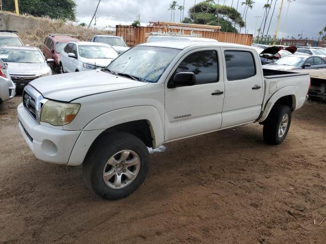 5TEJU62N68Z528075 - 2008 TOYOTA TACOMA DOUBLE CAB PRERUNNER WHITE photo 1