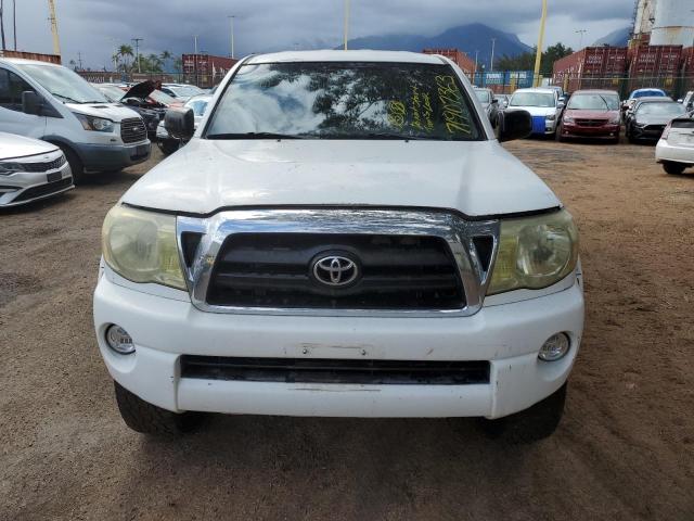 5TEJU62N68Z528075 - 2008 TOYOTA TACOMA DOUBLE CAB PRERUNNER WHITE photo 5