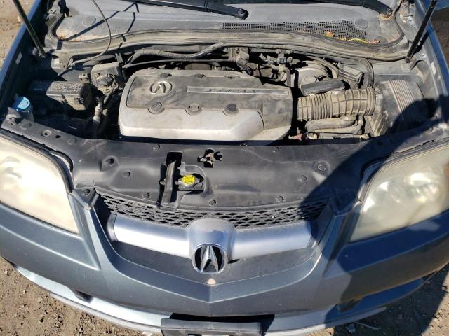 2HNYD18206H547478 - 2006 ACURA MDX GRAY photo 12