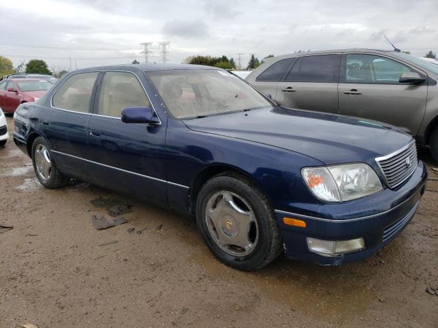 JT8BH28F8W0126328 - 1998 LEXUS LS 400 BLUE photo 4