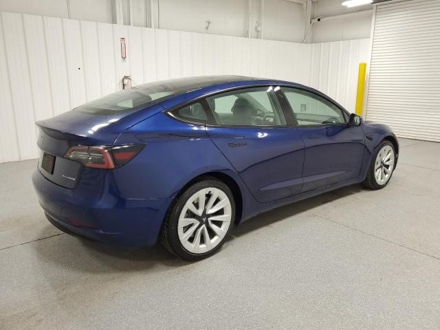 5YJ3E1EB8NF290592 - 2022 TESLA MODEL 3 Mavi foto 3