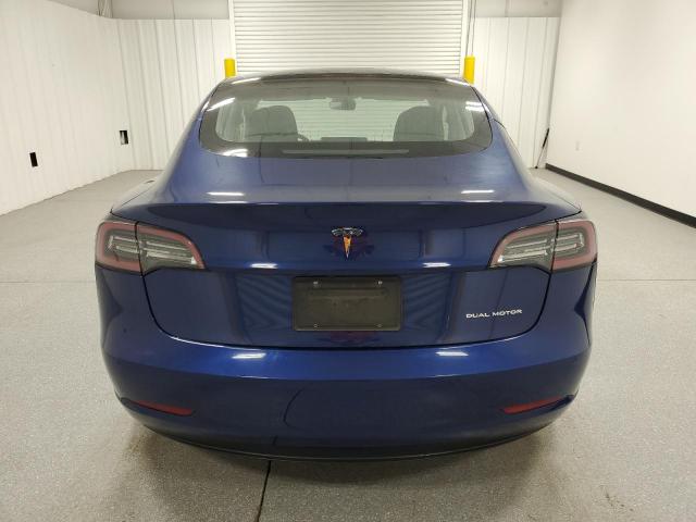 5YJ3E1EB8NF290592 - 2022 TESLA MODEL 3 Mavi foto 6