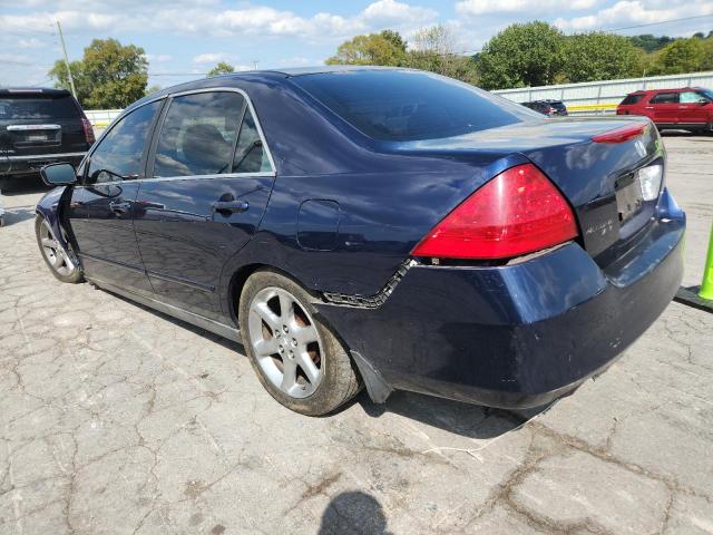 1HGCM56427A093280 - 2007 HONDA ACCORD LX BLUE photo 2