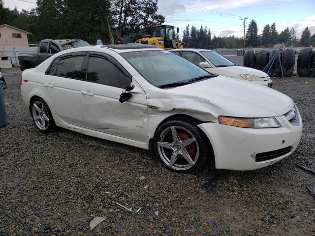 19UUA662X5A024805 - 2005 ACURA TL WHITE photo 4