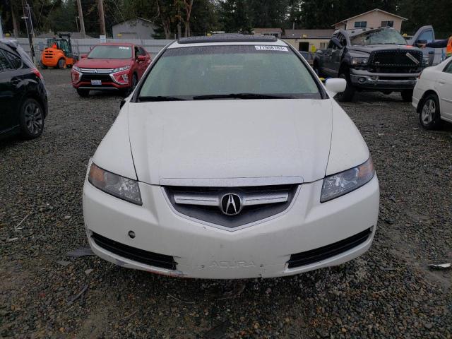 19UUA662X5A024805 - 2005 ACURA TL WHITE photo 5