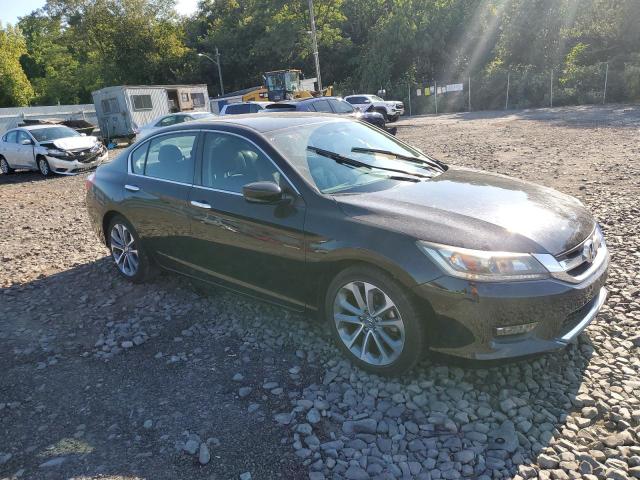 1HGCR2F50FA165830 - 2015 HONDA ACCORD SPORT 黑色 照片 4