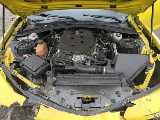 1G1FD1RS7G0135956 - 2016 CHEVROLET CAMARO LT YELLOW photo 11