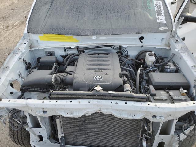 5TFDY5F13MX006122 - 2021 TOYOTA TUNDRA CREWMAX SR5 WHITE photo 11