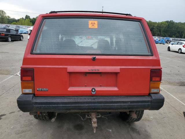 1J4FT68S7TL288431 - 1996 JEEP CHEROKEE SPORT RED photo 6