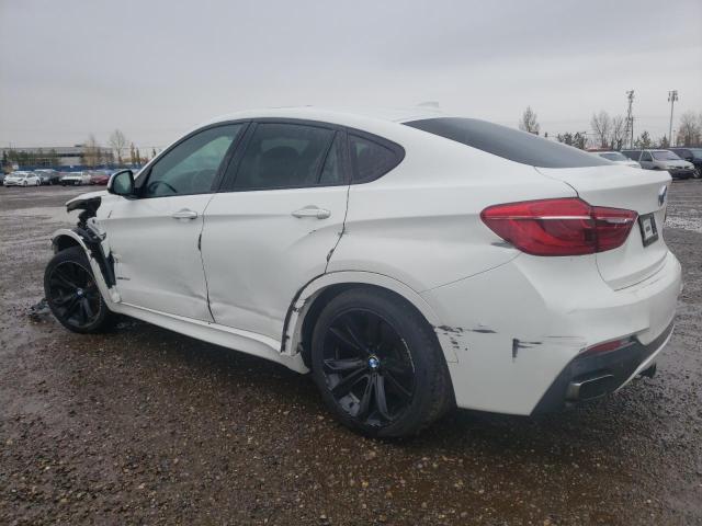 5UXKU6C55F0F94344 - 2015 BMW X6 XDRIVE50I WHITE photo 2