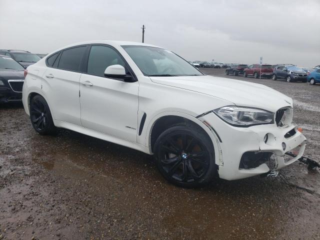 5UXKU6C55F0F94344 - 2015 BMW X6 XDRIVE50I WHITE photo 4